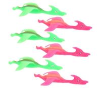 IMIKEYA Finger Catapult Toys Dinosaur Toys for Boys and Girls 6pcs Stretchable Dinosaur Random Color