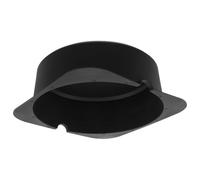 IMIKEYA Fireproof Recessed Lighting Protective Cover for Loft Ceilings and Residential Homes, Black Abs Insulation Shield Boosting Resistance in Wooden Attic Spaces, Suitable