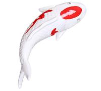 IMIKEYA Fish Wall Decor Hanging 3D Fish Figurine Small Koi Sculpture Crafts Nautical Theme Decoration for Beach Pool Garden Home Bathroom Living Room