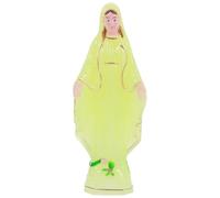 IMIKEYA Glow in The Dark Virgin Mary Statue - Catholic Religious Decor for Home or Car Adornment