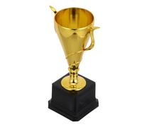 IMIKEYA Gold Plastic Trophy Award for Sports Competitions and Academic Teams Multipurpose Participation Prize for Games and School Events Keepsake for Winners and Party Favor Rewards
