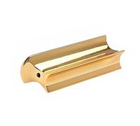 IMIKEYA Golden Stainless Steel Hawaii Guitar Slide Bar R55B Lap Slide Stick for Acoustic and Electric Guitars Sturdy and Easy to Use Bar