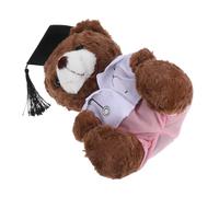 IMIKEYA Graduation Bear Plush for Medical Students Adorable Doctor Stuffed Animal College Grads for Graduation Parties Collectors