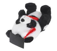 IMIKEYA Graduation Panda Plush Cap and Bow Tie Adorable Stuffed Animal for Graduation Parties and Celebrations for Students and Collectors