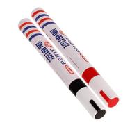 IMIKEYA Grave Stone Pen 2pcs Set with Black Paint Markers for Monument Writing Repair Accessories Plastic Paint Pens on Surface for Restoring Lettering on Monuments