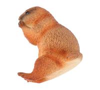IMIKEYA Groundhog Day Table Centerpiece Simulation Animal Figure Model Realistic Pvc Craft for Boys and Girls Play