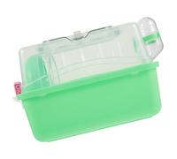 IMIKEYA Guinea Pig Castle Hamster Hideout Cage Large Plastic Cage with Removable Tray for Easy Cleaning Safe and Spacious Home for Small Pets Hamsters Mice and Gerbils