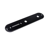 IMIKEYA Guitar Control Plate Wiring Cover for Tl Electric Guitar Durable Black Bridge Control Plate Essential DIY Component with Standard Mounting