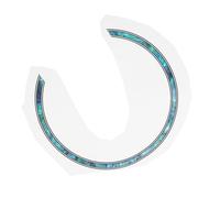 IMIKEYA Guitar Sound Hole Rosette Decal 3d Self-adhesive Inlay Sticker for 41-inch Acoustic Classical Guitar Decorative Edge Trim Suitable for Concert Ukuleles