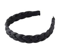 IMIKEYA Hair Accessory with Broadside Design, Wear-resistant and Not Easy to Break Lovely Braided Pu Leather Headband for Party and Daily Use