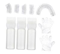 IMIKEYA Hair Dye Kit Highlighting Temporary Permanent Hair Coloring Kit Root Comb Applicator Bottle Oil Bottles Gloves Tools for Salon Diy at Home