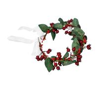 IMIKEYA Hair, Simple Open with Design Pull Not That Material Will, Christmas Berry Garland and Headband for Fabric Elegant Hair Accessory Women for Bridesmaids