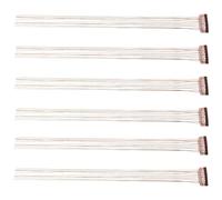IMIKEYA Hair Tinsel Extensions Glitter Hair Tinsel Kit Convenient to Use and Can Be Cut 6pcs with Pet and Iron Material for Women and Girls for Birthday Parties and Daily Wear