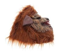IMIKEYA Halloween Wolf Head Mask for Adults Realistic Scary Animal Costume for Cosplay Parties and Masquerade Events Durable Vinyl Breathable Design for Comfort and Versatility