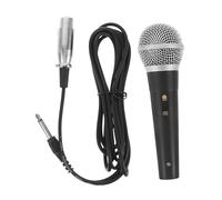 IMIKEYA Handheld Wired Dynamic Microphone for Singing for Karaoke Machines and Live Performances Includes Cord for Vocal Use