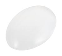 IMIKEYA Handheld Worry Stone Smooth Massage Ball Plaster Stone White 2.36x1.77x0.8 Inch for Grip Strength Stress Relief Adults and Seniors Home Office