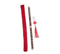 IMIKEYA Handmade Bamboo Flute, Chinese Musical Instrument with Knot, Timber Construction, High Color Style