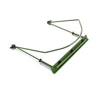 IMIKEYA Harmonica Holder Metal Frame Rack for Hands Playing Lightweight and Durable Accessory for Mouth Organ Compatible with Various Brands Green Color