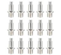 IMIKEYA High Jump Replacement Spikes - 32 Pcs 1/4 Inch Track Spikes for Running Shoes - Ideal for Sprinting and Cross Country Sports Performance