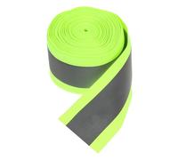 IMIKEYA High Visibility Reflective Tape Strip 1 Roll Green Polyester 2 Inch X 9.8 Feet Sew on Fabric Tape for Raincoat and Backpacks Easy Trimming DIY Warning Ribbon for Cycling