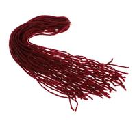IMIKEYA Hip-hop Style Synthetic Dreadlock Extensions Made from High Temperature Fibre, Easy to Use and Wear for Daily Dress and Cosplay Events, Long Hair Dread Extensions for Hip-hop