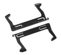 IMIKEYA Hook Precision Resistant for Household Design Material Pp Microwave 2pcs Oven Door Latch Replacement Parts, Heat Repair Kitchen