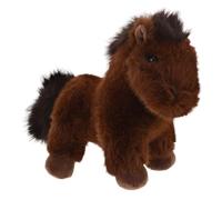 IMIKEYA Horse Plush Cozy Stuffed Animal for Cuddling Portable Horse Doll for Travel Home for Loved Ones
