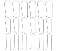 IMIKEYA Hot Curler Clip Replacement Hot Roller Securing Clip 24Pcs Lightweight for Hair Types Travel-Friendly Storage