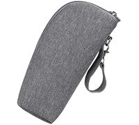 IMIKEYA Insulated Milk Bottle Bag for Boy Girl Portable Thermal Feeding Bottle Holder Grey Bottle Pouch for Travel Cooler Warmer Bag for Feeding Essentials