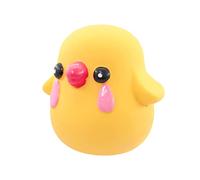 IMIKEYA Interactive Dog Cartoon Chicken Squeaky for Puppies Durable Teething Relief Safe Latex Material Fun Pet Entertainment for Reducing Boredom and Anxiety
