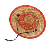 IMIKEYA Japanese Samurai Bamboo Hat Cosplay Accessory for Men Women Skin Friendly Asian Ninja Hat for Costume Traditional Handwoven Headwear for Ancient Role Play Random Color