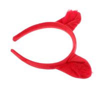 IMIKEYA Kawaii Fox Ears Headband for Soft Plush Fabric with Flexible Elastic Band Comfortable Animal Hair Accessory for Boys and Gentle Skin Cute Cartoon Style
