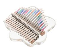 IMIKEYA -key Acrylic Thumb Piano Kalimba Instrument with Crystal Design and Pure Sound Quality, Comfortable Fit for Music Enthusiasts and Beginners, Home Music Instrument with Tune Hammer