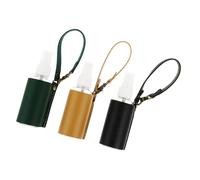 IMIKEYA Keychain Bottle with Holder Portable Bottle with Case for Essential Oil for Toiletries and Perfume On-The-Go Use