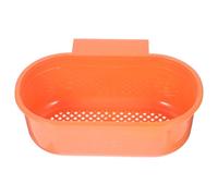 IMIKEYA Kitchen Sink Drain Basket Plastic Hanging Storage Basket with Water Filtering Function for Kitchen Cabinet Door Waste Management