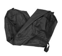 IMIKEYA Large Black Oxford Cloth Duffel Bag with Extra-Large Capacity and Two Side Straps, Sturdy Waterproof Storage Bag Convenient for Two People to Carry, for Outdoor Camping and Travel