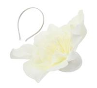 IMIKEYA Large Flower Fascinator Headband Stylish Hair Ornament for Parties Festivals Horse Racing Events Comfortable Nonslip Design for Capturing Stunning Photos and Making Bold Statement