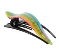 IMIKEYA Large French Hair Clip 2-Pack Matte Acetate Claw Clips for Thick and Thin Hair Non-Slip Styling Accessories for Women and Girls Random Color