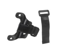 IMIKEYA Lightweight Bike Pump Bracket Holder for Bicycle Inflators with Anti-slip Plastic Frame and Install Fittings, Universal Cycling Pump Clip for Travel and Bike Ride Accessories