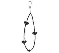 IMIKEYA Love Mobile Phone Rope Acrylic Heart Pendant Phone Chain Lanyard for Everyday Carry