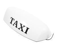 IMIKEYA Magnetic Taxi Top Lamp 12v 21w White PP Plastic for Cars | Quick Removal, Better Passenger Visibility, Vehicle Roof Mounting, Nighttime Driving and Ride-hailing Pickup