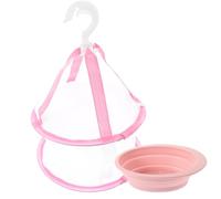 IMIKEYA Makeup Brush Cleaner Set and Fabric Drying Net with Large Capacity Silicone Cleaning Bowl for Effective Drying Cosmetic Tools in, for Professional Makeup Artists and Home