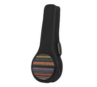IMIKEYA Mandolin Travel Bag Mandolin Gig Bag Unique National Style Knitting Comfortable Backpack for School