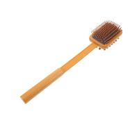 IMIKEYA Manual Back Massager Hammer - Double Headed Wood Trigger Point Massage Tool for Neck Shoulder Waist - Ergonomic Grip Percussion Tool for Home Or On-The-Go Relaxation