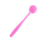 IMIKEYA Massage Hammer Stick for Neck and Back Relief, Compact Pink Manual Body Massager with Ball Hammer for Trigger Point Therapy