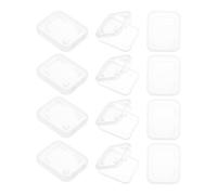 IMIKEYA Memory Card Holder Storage Case Single Slot Plastic Card Holders Lightweight Protection Outdoor Activity Travel Use