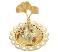 IMIKEYA Metal Cone Incense Holder Lid Mini Arabic Incense Burner for Home Office Decoration Alloy Design for Aromatherapy and Indoor Ornamentation