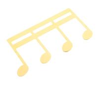 IMIKEYA Metal Music Note Clamp for Magazines and Music Books that Fixes and Holds Pages Open for Pianists and Guitarists