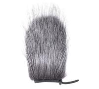 IMIKEYA Mic Wind Cover Faux Furry Windscreen Muff for Microphones Outdoor Wind Noise Reduction Clear Voice Capture Compatible with Various Microphone Models