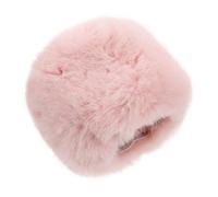 IMIKEYA Microphone Windscreen Furry Cover Pink Pop Filter Windshield for Small Condenser Microphone Noise Reduction Indoor Outdoor